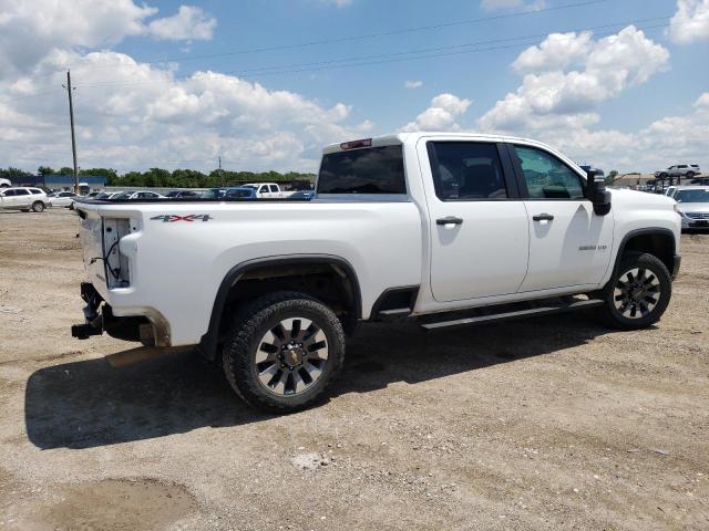 1GC4YME73MF289885 - 2021 CHEVROLET SILVERADO K2500 CUSTOM WHITE photo 3