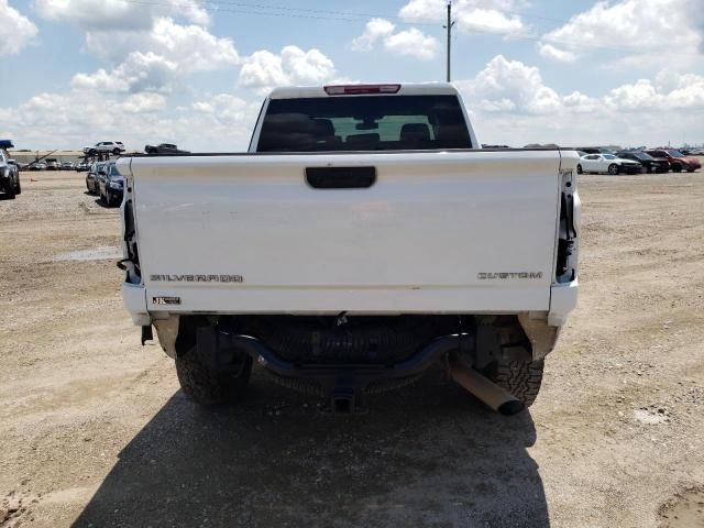 1GC4YME73MF289885 - 2021 CHEVROLET SILVERADO K2500 CUSTOM WHITE photo 6