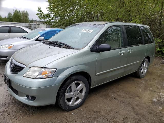 JM3LW28J730339547 - 2003 MAZDA MPV WAGON GREEN photo 1