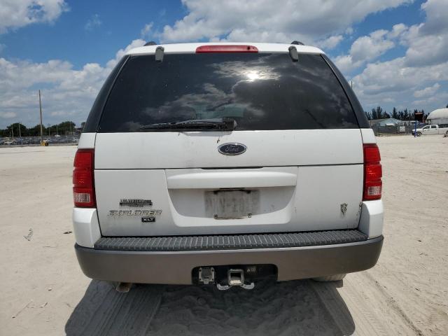 1FMZU63W52UD64226 - 2002 FORD EXPLORER XLT WHITE photo 6