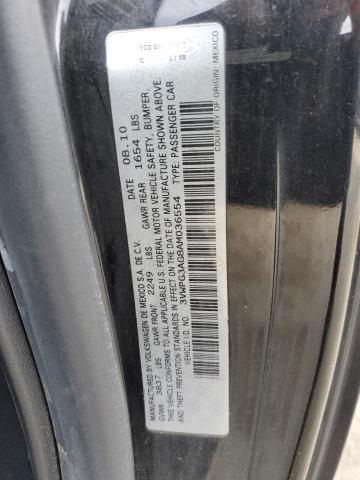 3VWPG3AG8AM036554 - 2010 VOLKSWAGEN NEW BEETLE Schwarz Foto 12