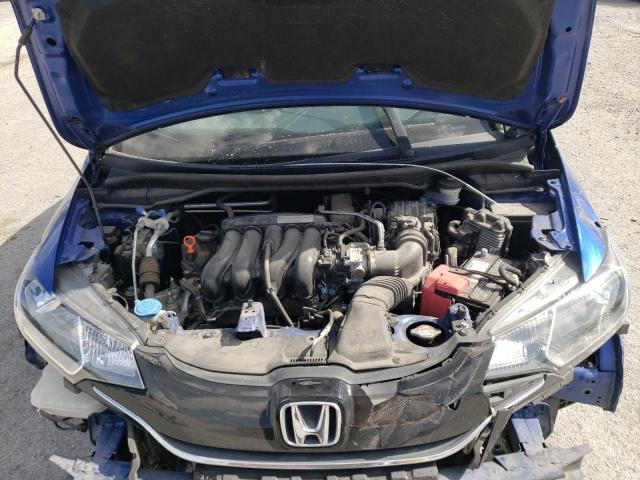 3HGGK5H73HM712505 - 2017 HONDA FIT EX BLUE photo 11