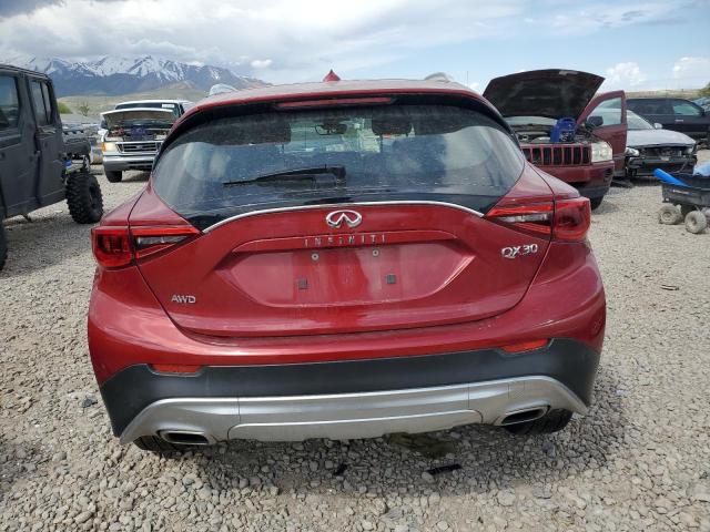 SJKCH5CR6HA039269 - 2017 INFINITI QX30 BASE RED photo 6