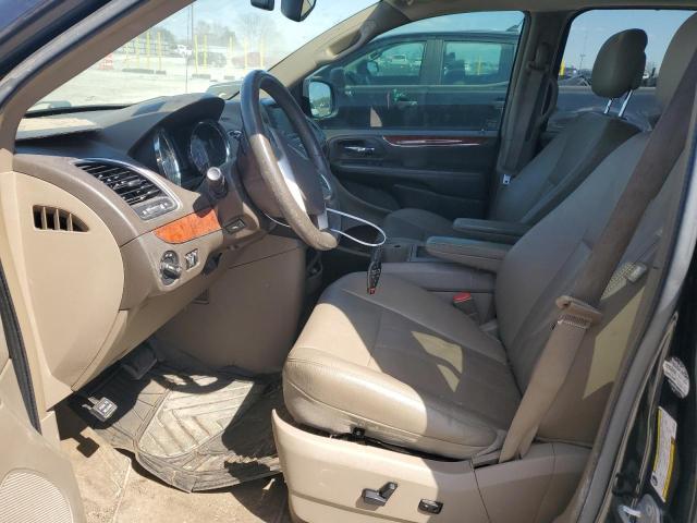 2C4RC1CG5ER198634 - 2014 CHRYSLER TOWN & COU TOURING L BLACK photo 7