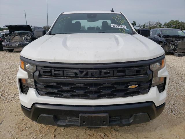 2GCPAAED1P1133264 - 2023 CHEVROLET SILVERADO C1500 WHITE photo 5