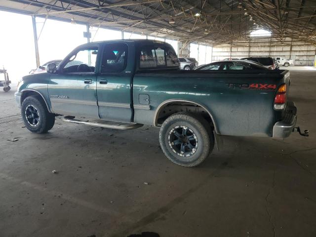 5TBBT4415YS004735 - 2000 TOYOTA TUNDRA ACCESS CAB მწვანე ფოტო 2
