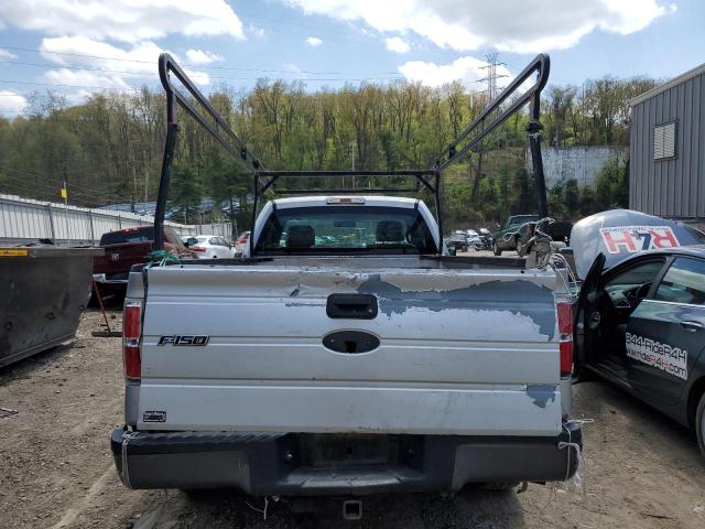 1FTRF12W79KA82677 - 2009 FORD F150 SILVER photo 6