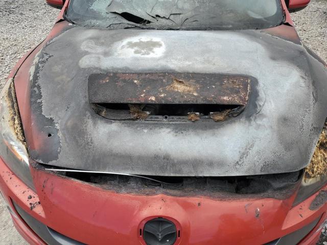 JM1BL1L43C1625205 - 2012 MAZDA SPEED 3 Қызыл фото 11