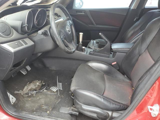 JM1BL1L43C1625205 - 2012 MAZDA SPEED 3 Қызыл фото 7
