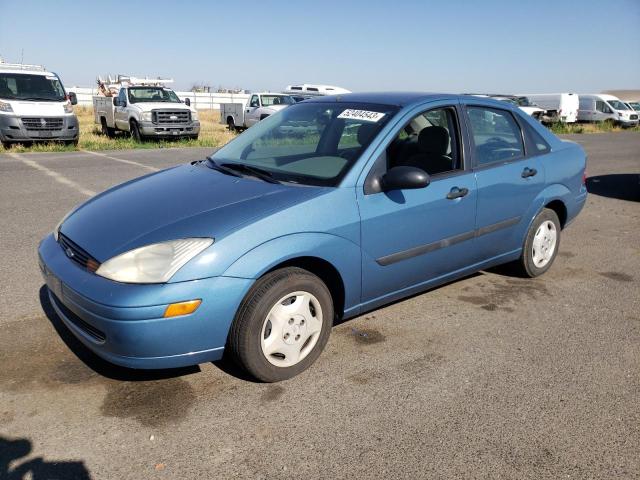 1FAFP33P5YW112064 - 2000 FORD FOCUS LX BLUE photo 1