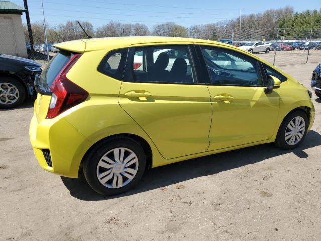 JHMGK5H52GX012866 - 2016 HONDA FIT LX YELLOW photo 3