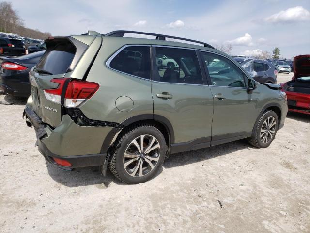 JF2SKAUC6MH478655 - 2021 SUBARU FORESTER LIMITED Grün Foto 3