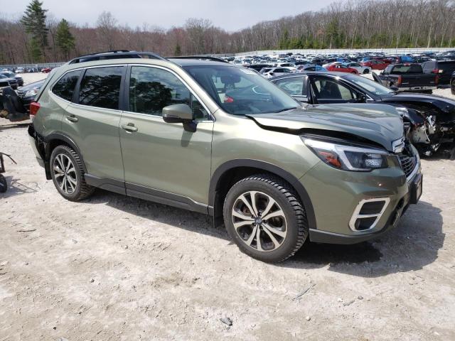 JF2SKAUC6MH478655 - 2021 SUBARU FORESTER LIMITED Grün Foto 4