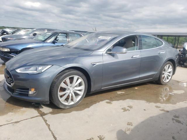5YJSA1CP9DFP26144 - 2013 TESLA MODEL S ნაცრისფერი ფოტო 1