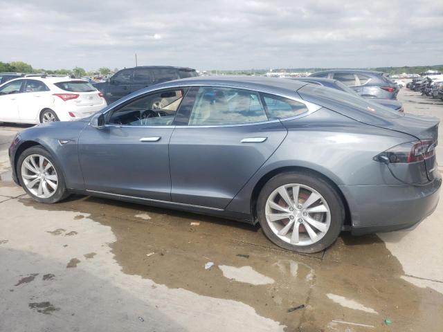 5YJSA1CP9DFP26144 - 2013 TESLA MODEL S ნაცრისფერი ფოტო 2