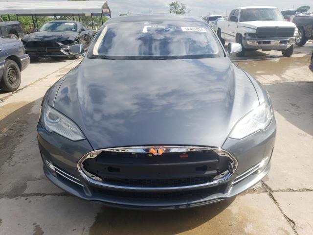 5YJSA1CP9DFP26144 - 2013 TESLA MODEL S GRAY photo 5