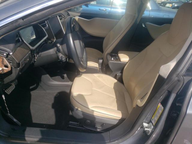5YJSA1CP9DFP26144 - 2013 TESLA MODEL S ნაცრისფერი ფოტო 7