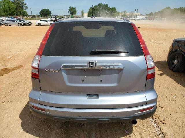 5J6RE3H76AL040010 - 2010 HONDA CR-V EXL BLUE photo 6