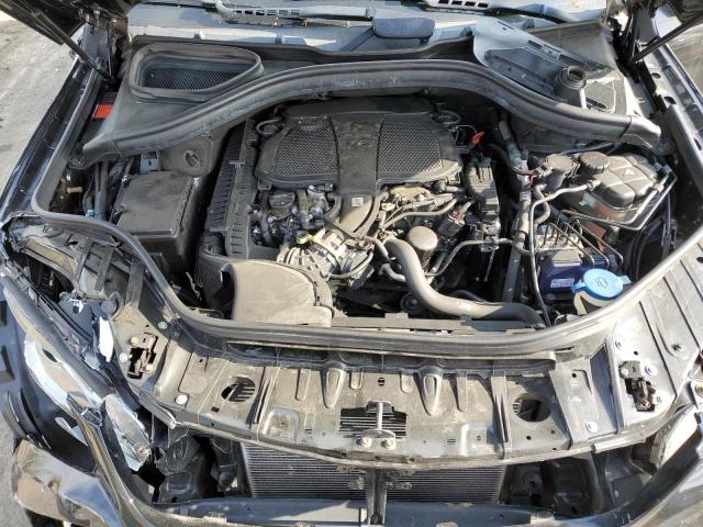 4JGDA5HB3FA608949 - 2015 MERCEDES-BENZ ML 350 4MATIC BLACK photo 12