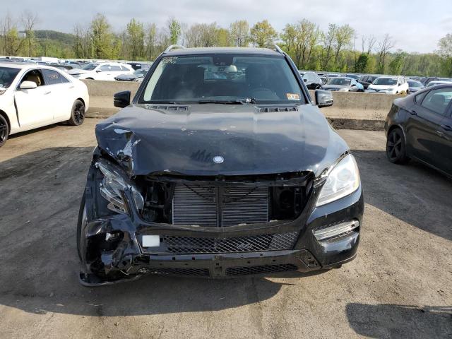 4JGDA5HB3FA608949 - 2015 MERCEDES-BENZ ML 350 4MATIC BLACK photo 5