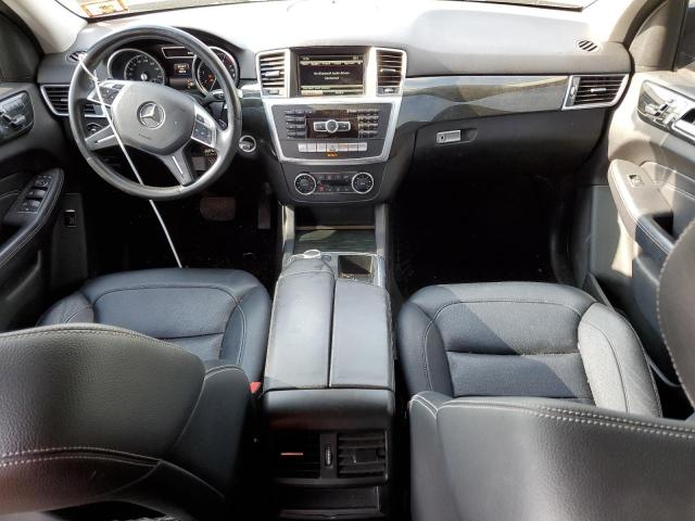 4JGDA5HB3FA608949 - 2015 MERCEDES-BENZ ML 350 4MATIC BLACK photo 8