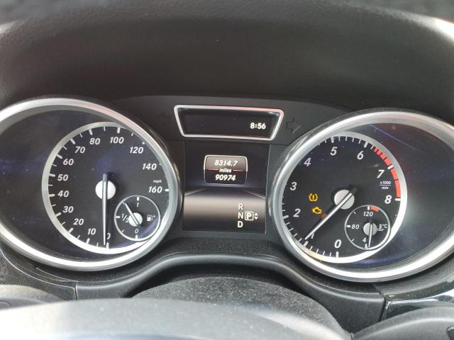 4JGDA5HB3FA608949 - 2015 MERCEDES-BENZ ML 350 4MATIC BLACK photo 9