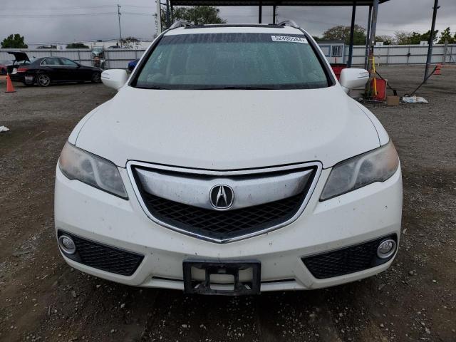 5J8TB4H55DL020202 - 2013 ACURA RDX TECHNOLOGY WHITE photo 5