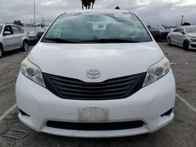 5TDZK3DC6ES467841 - 2014 TOYOTA SIENNA WHITE photo 5