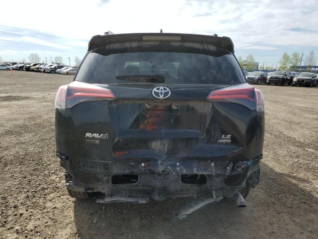 2T3BFREV9HW542107 - 2017 TOYOTA RAV4 LE 黑色 照片 6