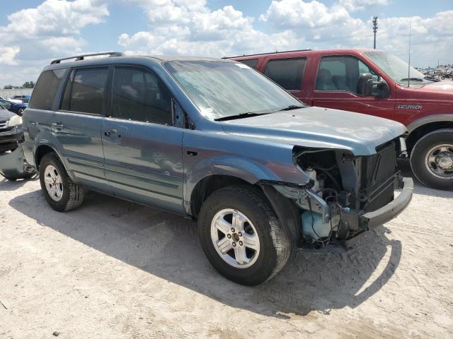 5FNYF282X8B007733 - 2008 HONDA PILOT VP BLUE photo 4