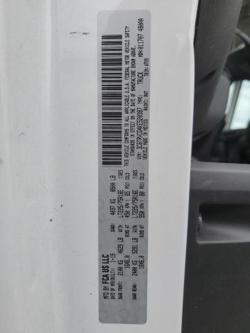 3C6TRVCG4KE520387 - 2019 RAM PROMASTER 2500 HIGH WHITE photo 13