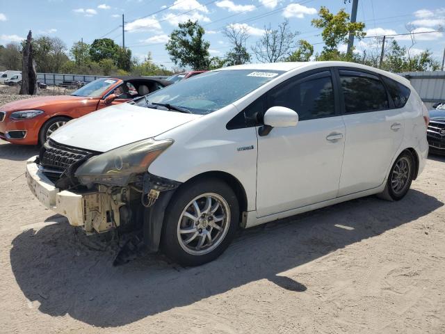 JTDZN3EU5C3021984 - 2012 TOYOTA PRIUS V WHITE photo 1