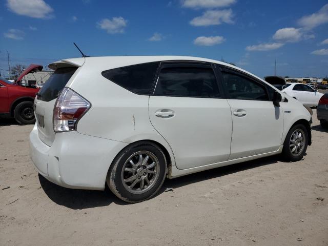 JTDZN3EU5C3021984 - 2012 TOYOTA PRIUS V WHITE photo 3