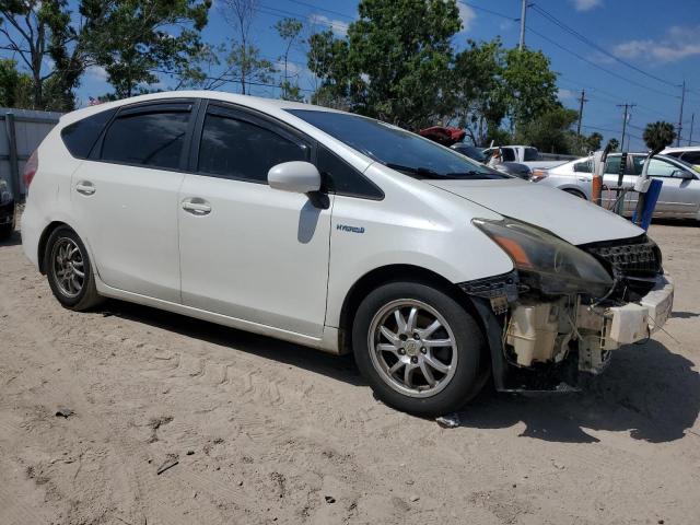 JTDZN3EU5C3021984 - 2012 TOYOTA PRIUS V WHITE photo 4