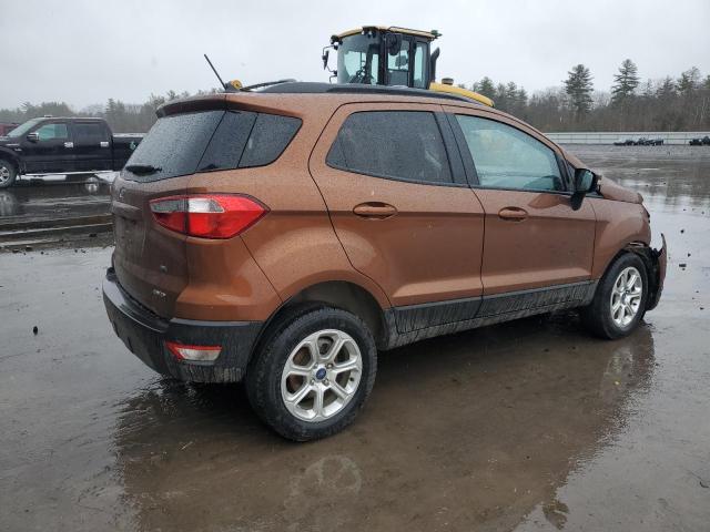 MAJ6S3GL3LC389036 - 2020 FORD ECOSPORT SE 棕色 照片 3