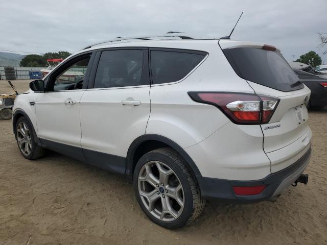 1FMCU9J99HUA15261 - 2017 FORD ESCAPE TITANIUM WHITE photo 2