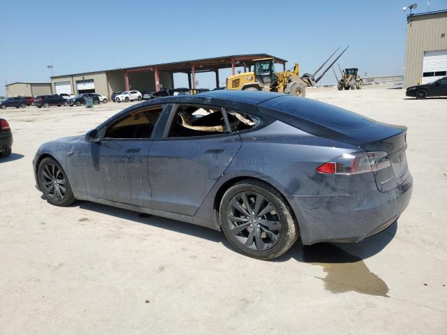 5YJSA1E21HF207452 - 2017 TESLA MODEL S GRAY photo 2