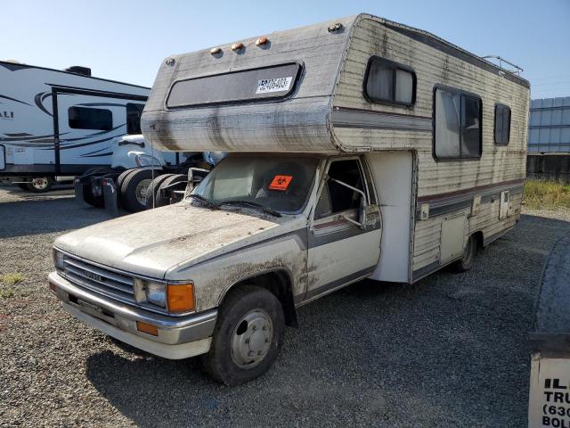 JT5RN75U8H0013938 - 1987 TOYOTA DOLPHIN CAB CHASSIS RN75 DLX WHITE photo 2