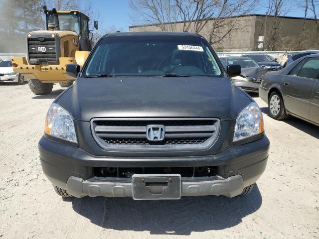 5FNYF18565B030619 - 2005 HONDA PILOT EXL BLACK photo 5