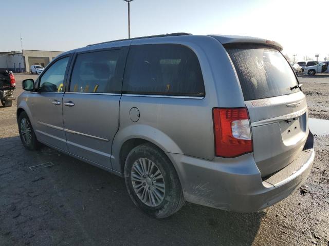 2C4RC1CG3DR726556 - 2013 CHRYSLER TOWN & COU TOURING L SILVER photo 2