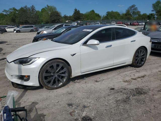 5YJSA1E24JF245148 - 2018 TESLA MODEL S WHITE photo 1