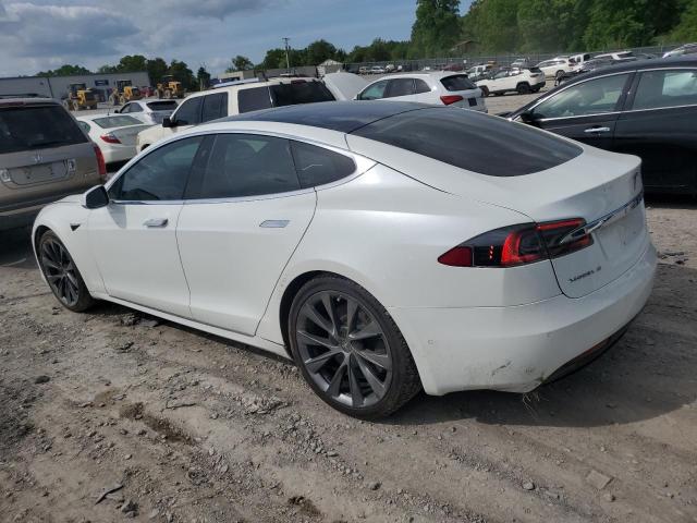 5YJSA1E24JF245148 - 2018 TESLA MODEL S WHITE photo 2