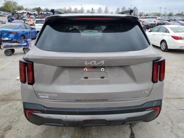 5XYRHDJFXRG268779 - 2024 KIA SORENTO EX GRAY photo 6