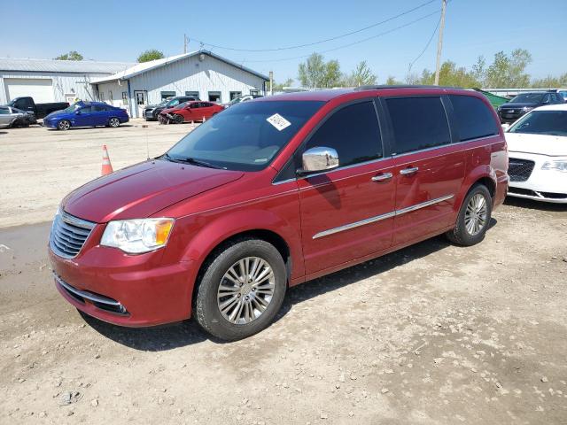 2C4RC1CG9DR589963 - 2013 CHRYSLER TOWN & COU TOURING L BURGUNDY photo 1