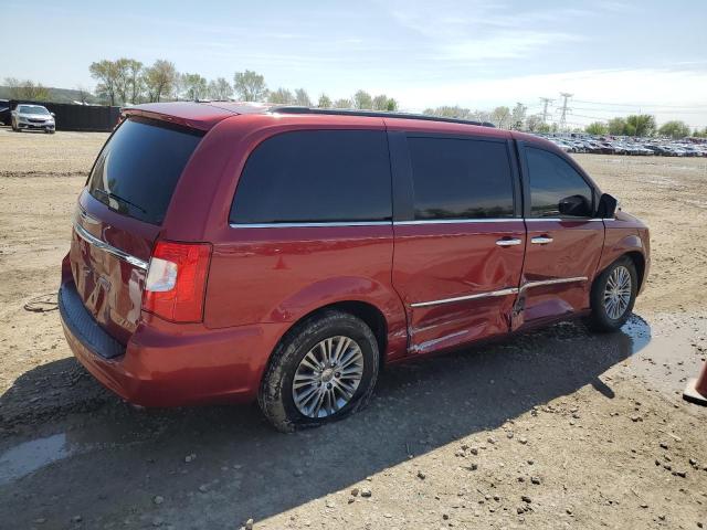 2C4RC1CG9DR589963 - 2013 CHRYSLER TOWN & COU TOURING L BURGUNDY photo 3