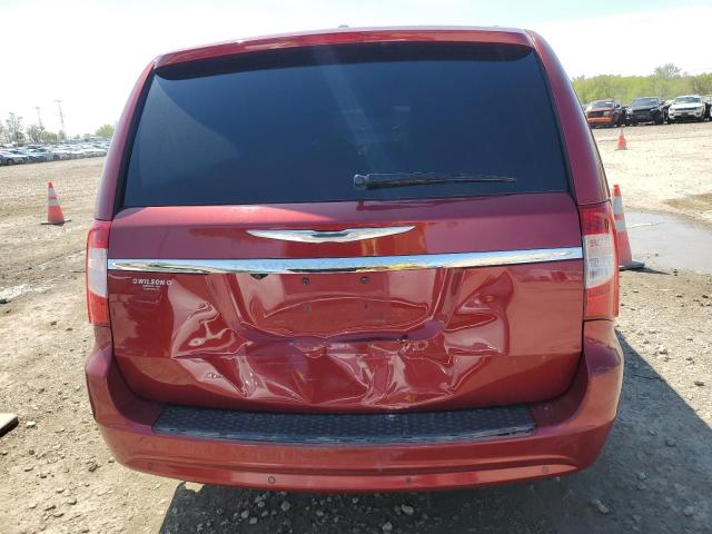 2C4RC1CG9DR589963 - 2013 CHRYSLER TOWN & COU TOURING L BURGUNDY photo 6