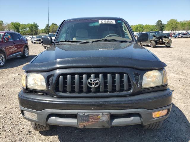 5TEGN92N54Z448589 - 2004 TOYOTA TACOMA DOUBLE CAB PRERUNNER BLACK photo 5