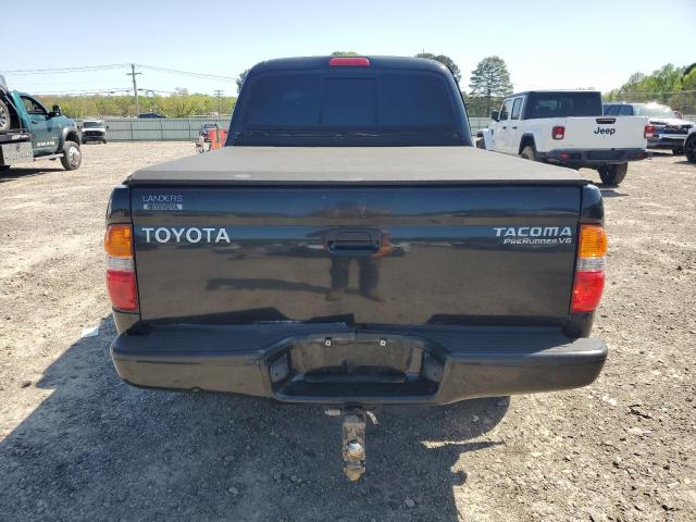 5TEGN92N54Z448589 - 2004 TOYOTA TACOMA DOUBLE CAB PRERUNNER BLACK photo 6