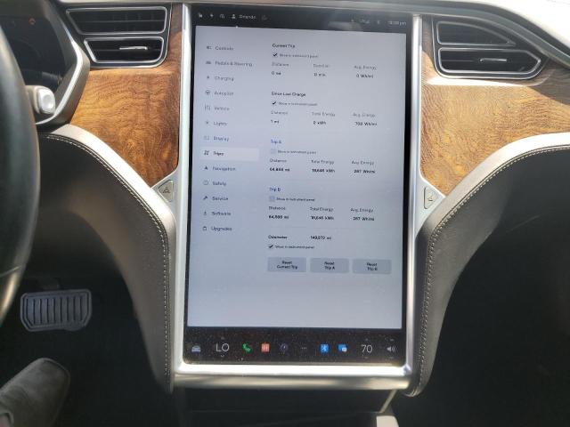 5YJSA1E12GF160387 - 2016 TESLA MODEL S BLACK photo 9