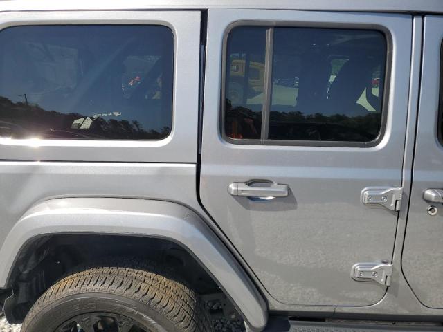 1C4JJXP67MW686559 - 2021 JEEP WRANGLER U SAHARA 4XE GRAY photo 11
